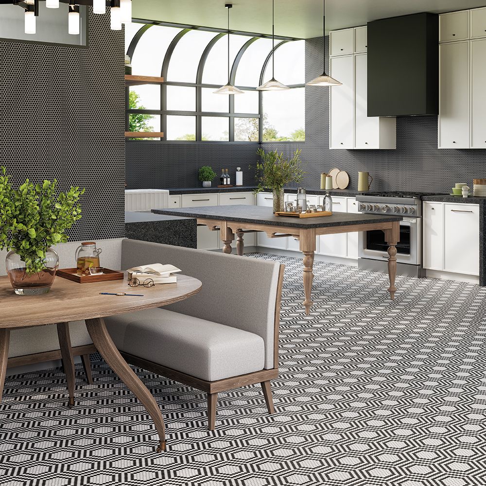 Jeffrey Court | 5/8 Hexagon Mosaic 12