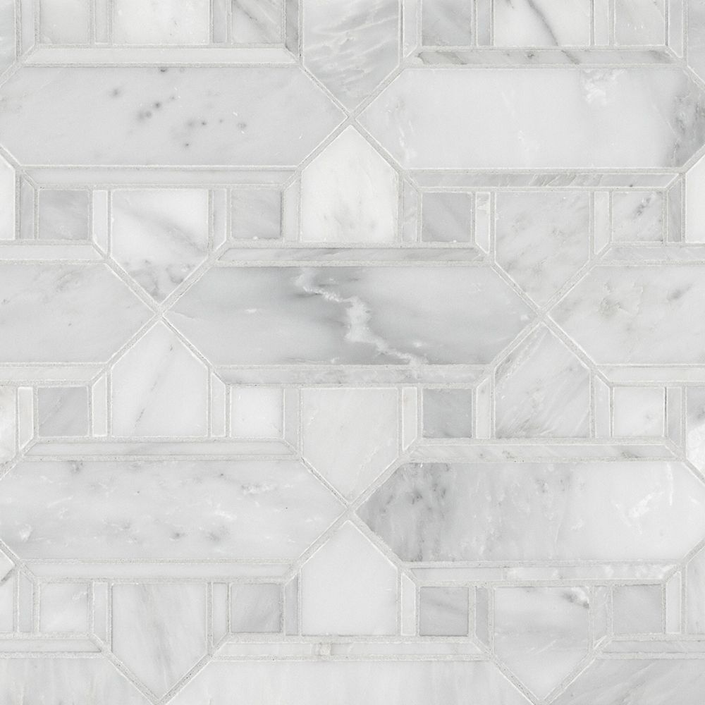 Jeffrey Court | Cross Parquet Mosaic 13.125