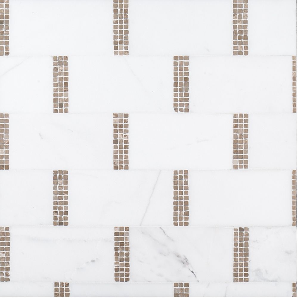 Jeffrey Court | Subway Mosaic 8.625