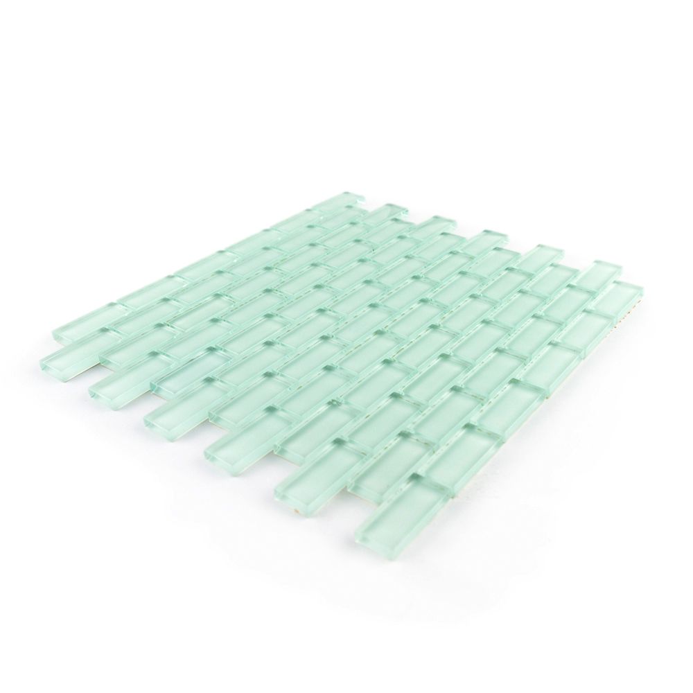 Jeffrey Court | Mint Brick Mosaic 11.625