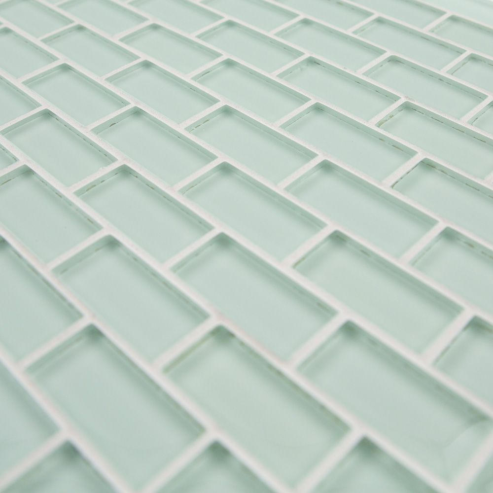 Jeffrey Court | Mint Brick Mosaic 11.625
